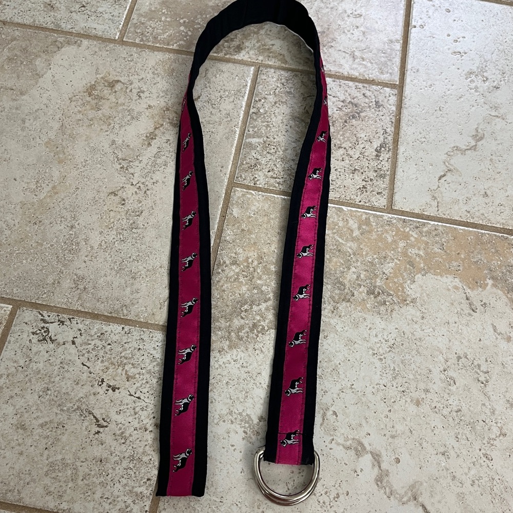 Lily Pulitzer print belt
